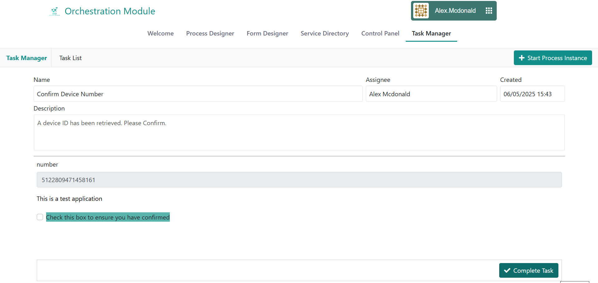 Task Manager Task View