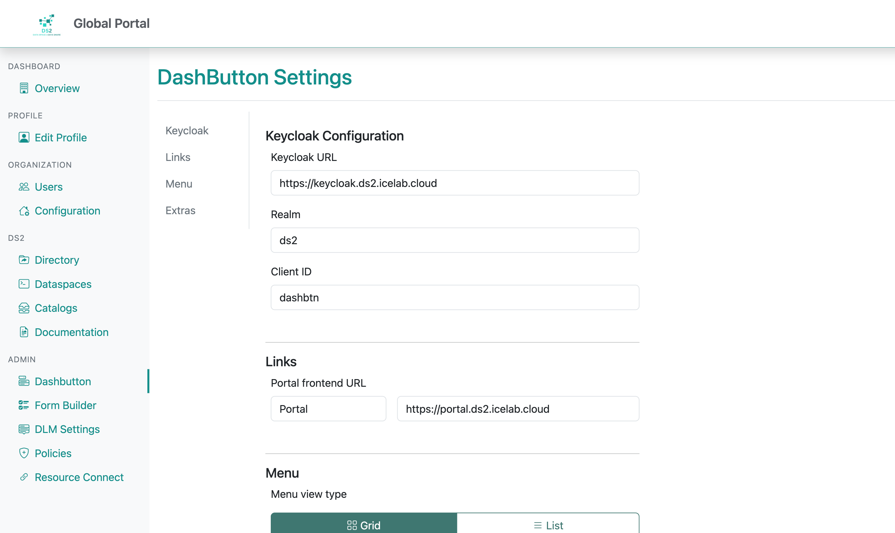 Portal-DashbuttonConfig