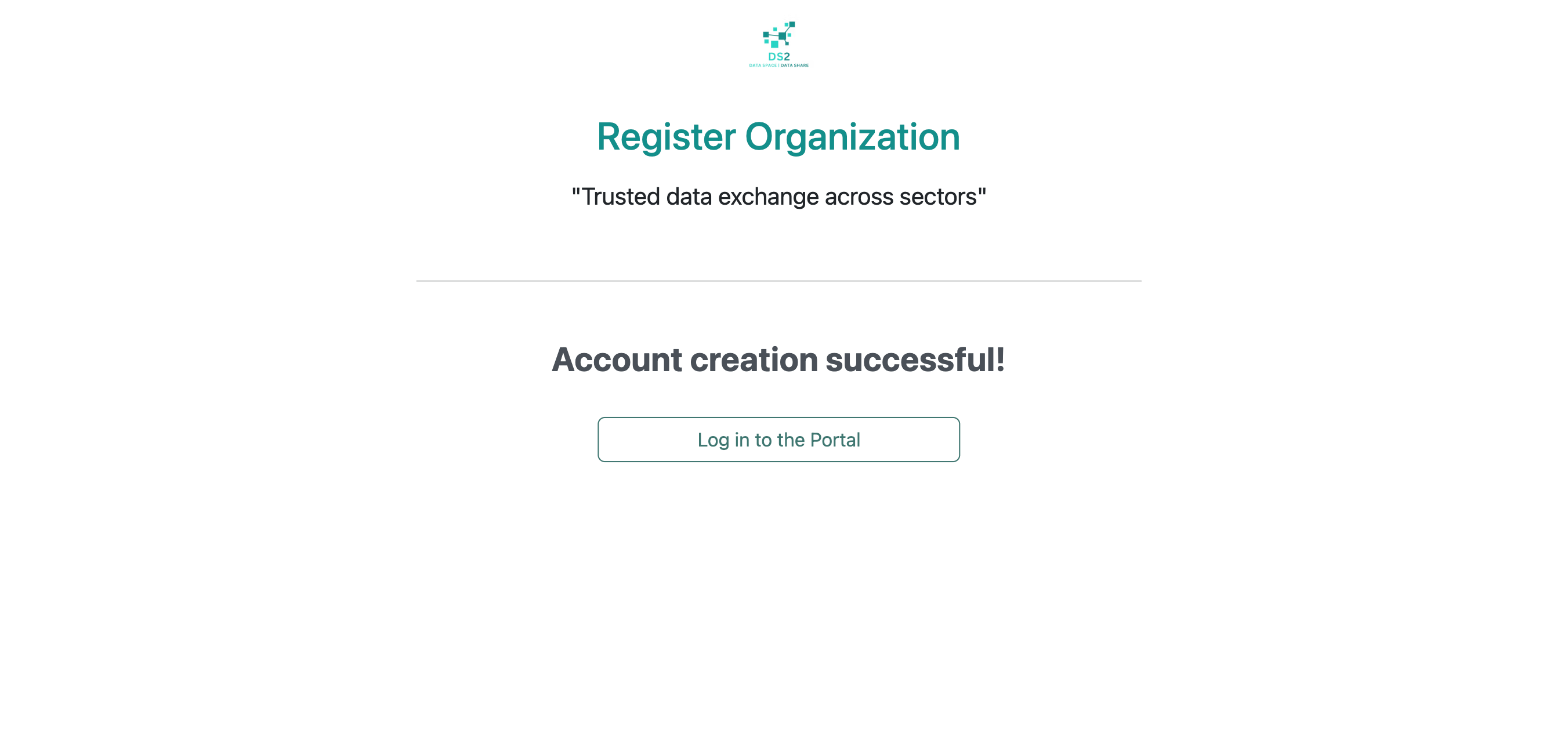 Portal-RegisteredOrganisation