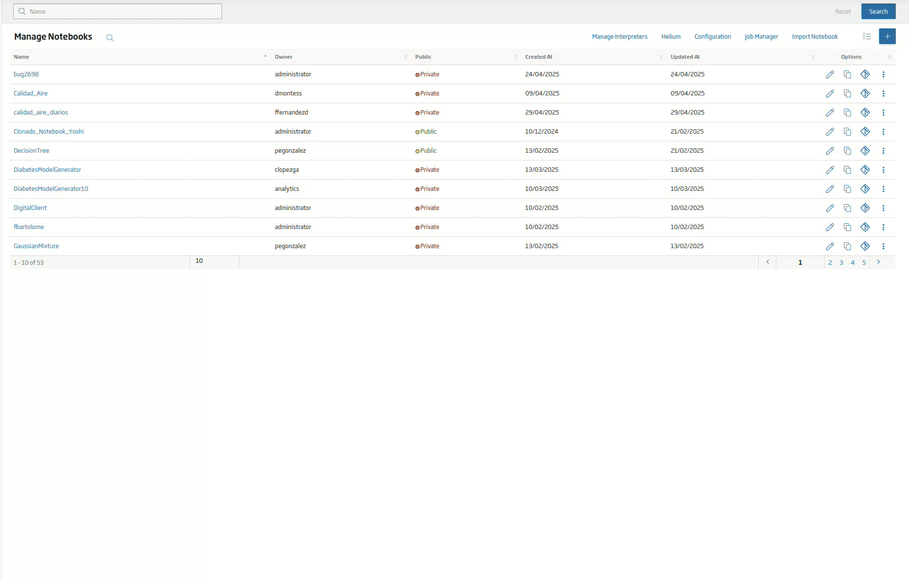DS2 MDT Notebooks Screenshots