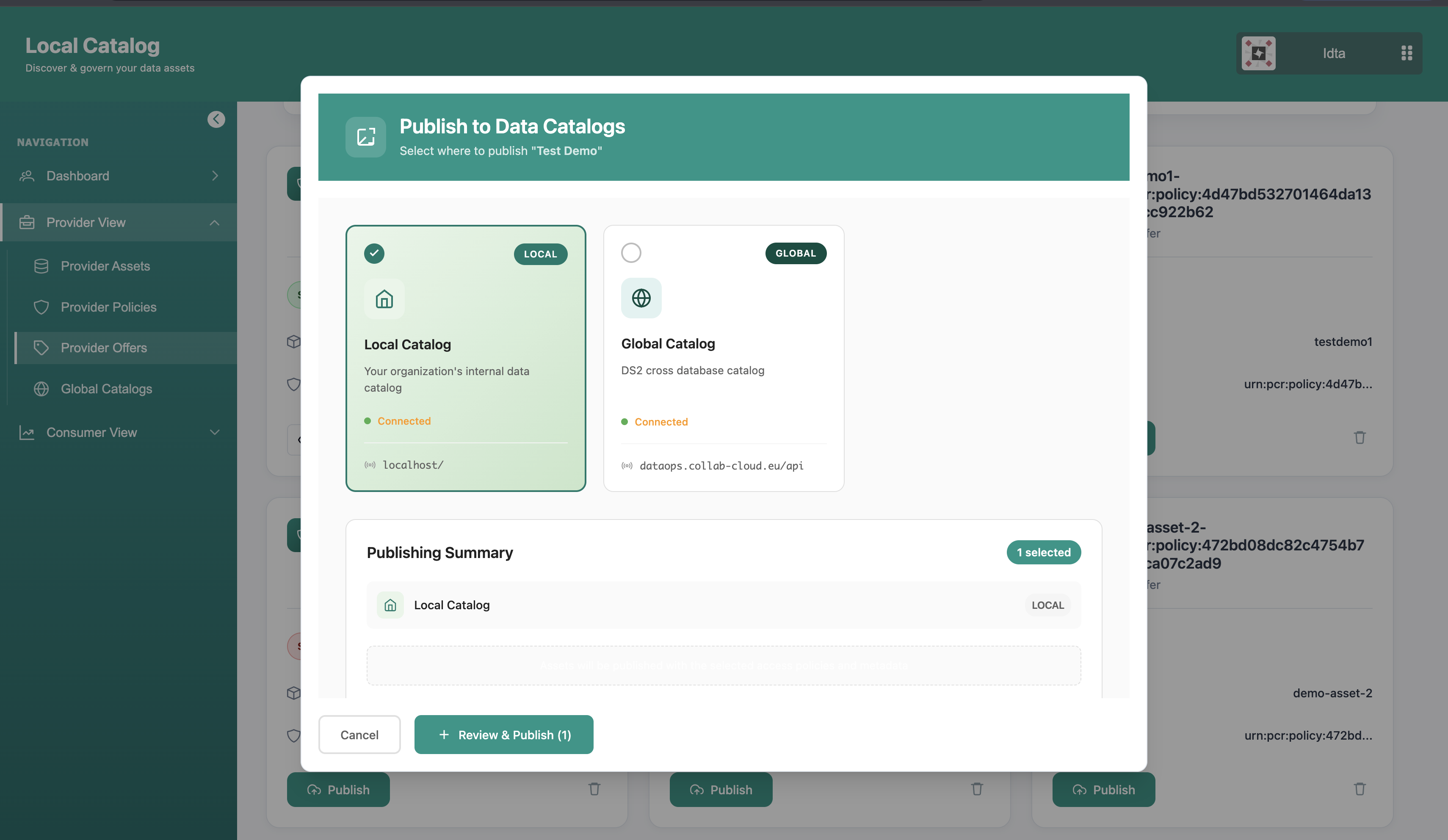 LCAT Screenshots