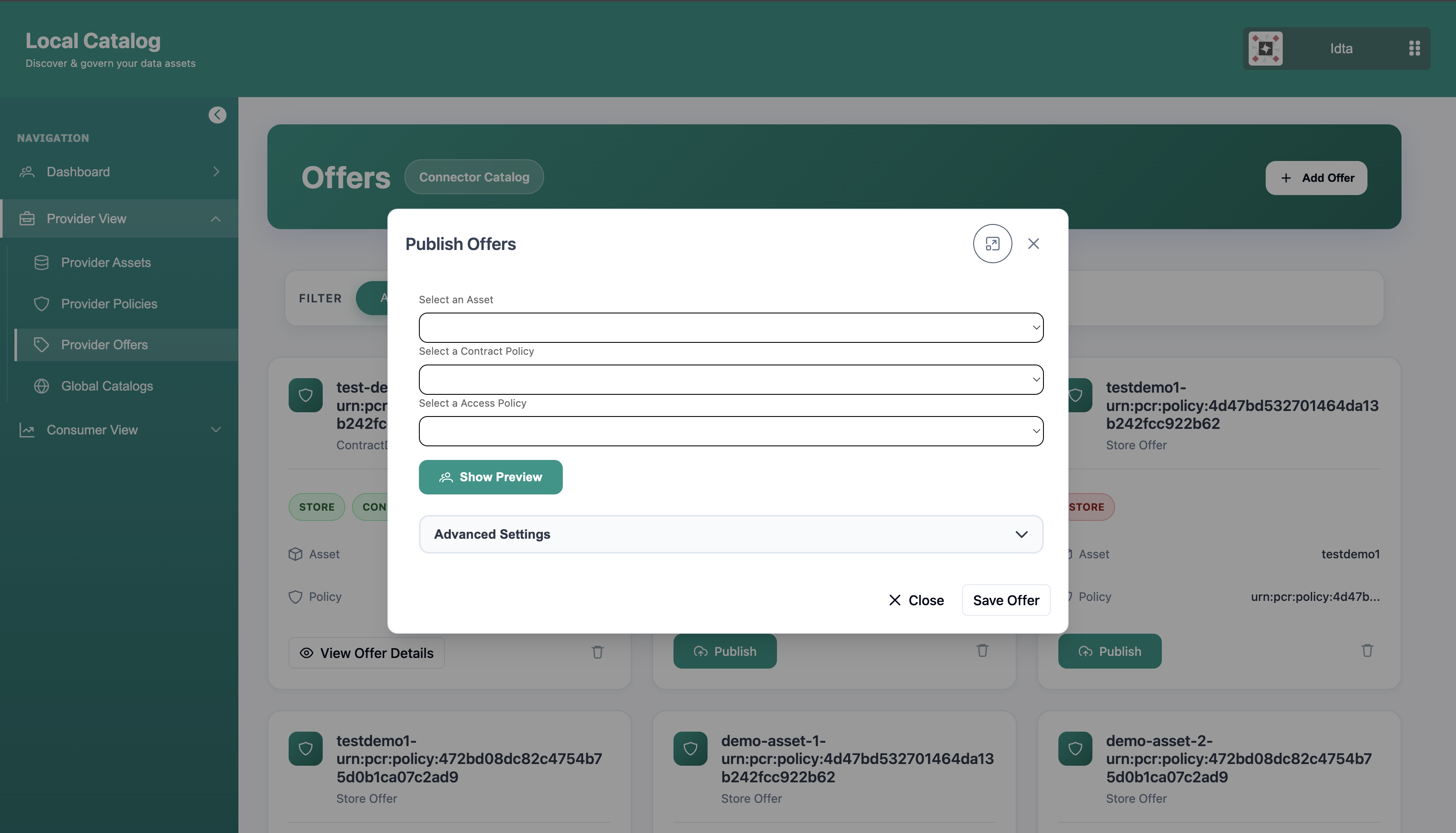 LCAT Screenshots